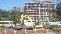 August 2020 - Developing New River Road Curb Cut