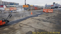 December 2019 - Applying Asphalt to Utility Trenches and Large Potholes 
