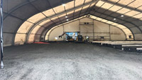 December 2019 - Temporary Cap Installation in Bulkhead Tent