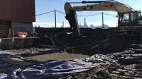 February 2020 - Soil Solidification in Front of the Pier Building