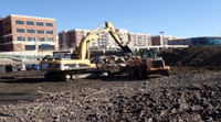 January 2018 - Preparing Site for Relocated Crusher