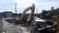 July 2017 - Preparation of Block 93 for remediation