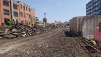 July 2017 - Preparing area south of 115 River Road for remediation activities