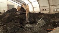 July 2020 - Soil Stabilization in the Bulkhead Tent