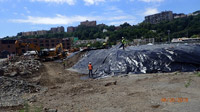 June 2018 - Stockpile Liner Installation 