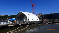 June 2019 - LiftinTent onto Bulkhead