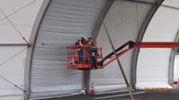 June 2019 - Assembling Tent (near river)