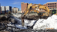 February 2018 - Clearing and Applying Rusmar Foam in the Main Quanta Site