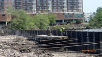 May 2018 - Installing Replacement Tie-Rod Close to Bulkhead