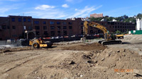 September 2017 - Installation of a “clean road” (for construction vehicles that do not contact areas of contamination)