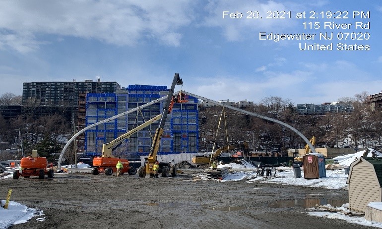 February 2021 - Disassembly of the Southwest Tent